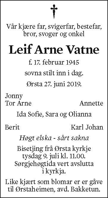 Leif Arne Vatne