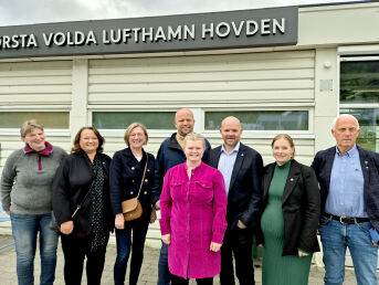 – Vi er garantist for flyplassen