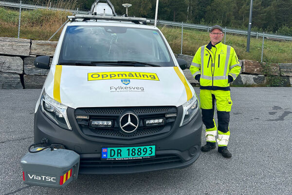 Dokumenterer vegkvaliteten med denne avanserte doningen