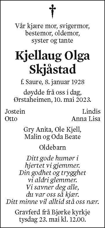 Kjellaug Olga Skjåstad