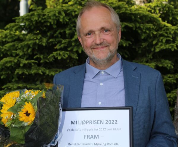 Volda SV sin miljøpris 2022 går til Fram