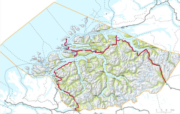 Fire vil drifte riksvegar på Sunnmøre og Indre Romsdal