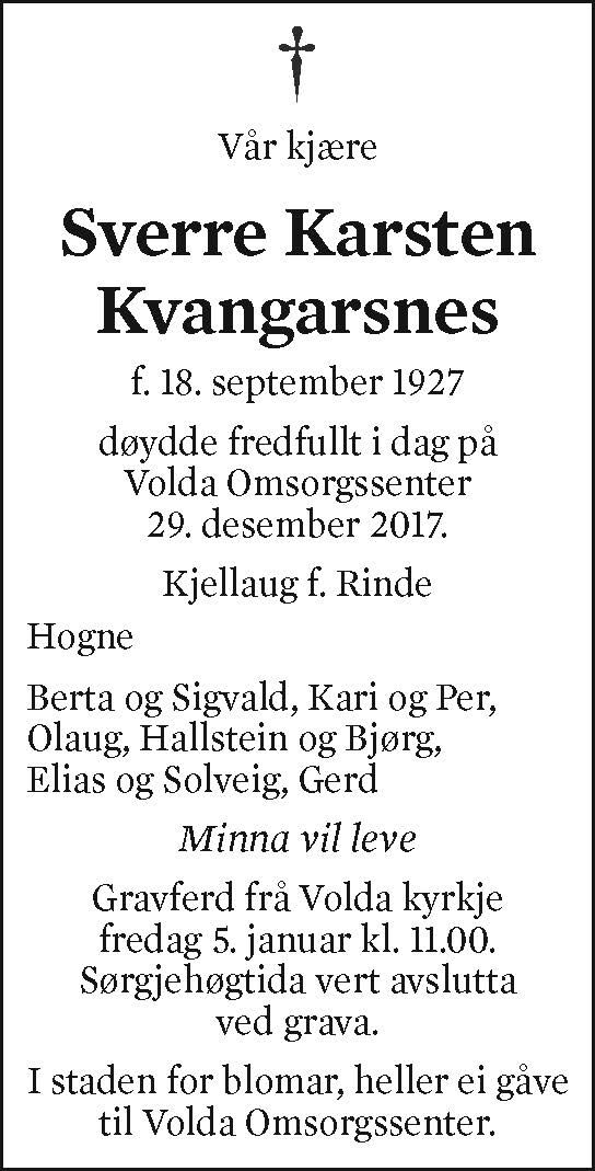 Sverre Karsten Kvangarsnes