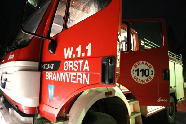 Viste seg å vere eit bål
