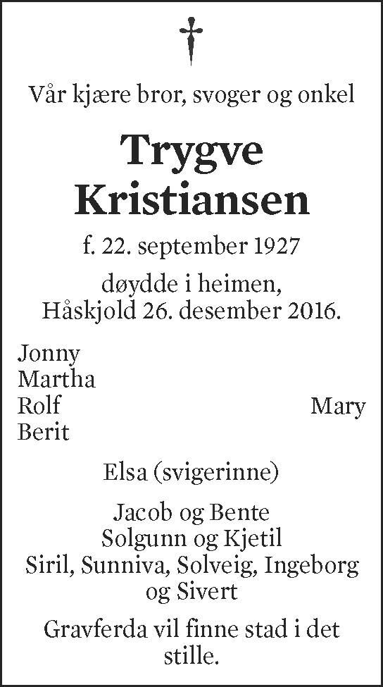 Trygve Kristiansen