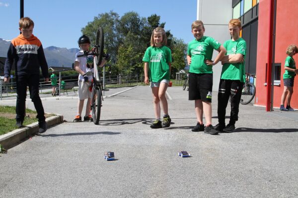 Gøy og lærerik sommarlab på Øyra skule