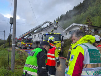 -Røykskya dekte heile huset