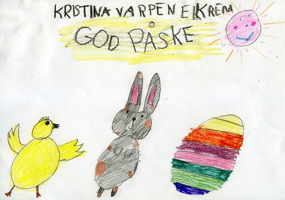Send inn påsketeikningar