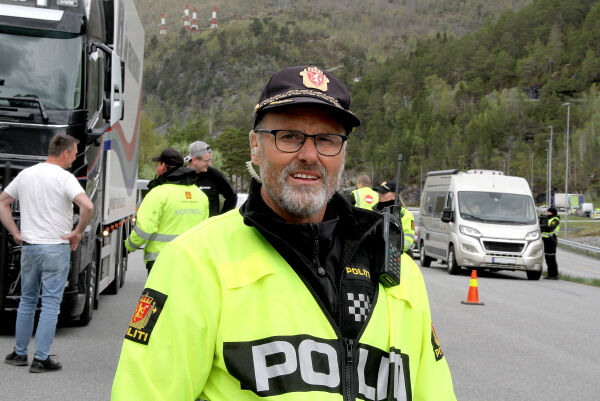 Så mange bilar stoppa  politiet onsdag