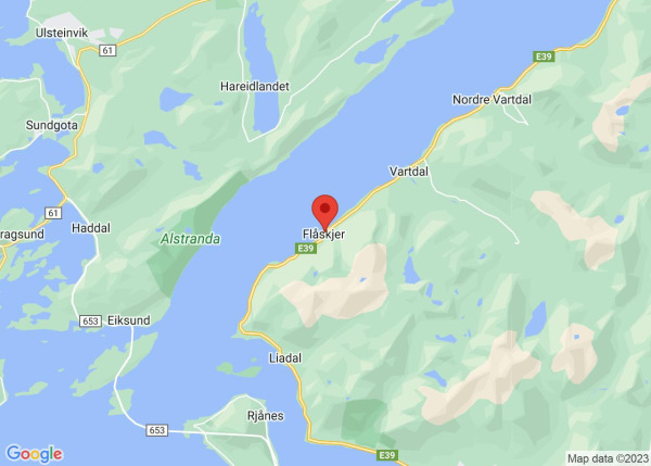 Trafikkulukke på Flåskjer