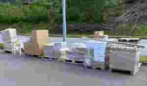 Varebil med 900 kg overlast
