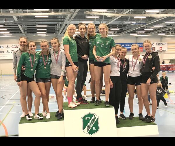 Medaljeflaum under KM i friidrett