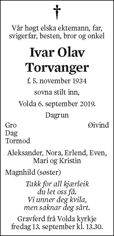Ivar Olav Torvanger