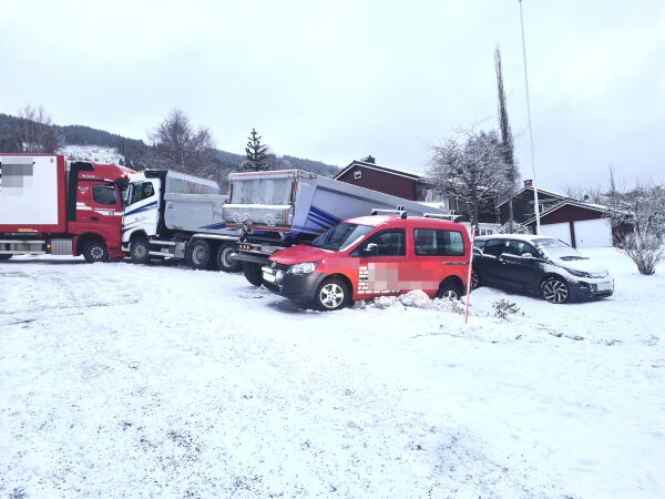Stort trafikkuhell i to omgangar