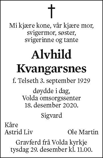 Alvhild Kvangarsnes