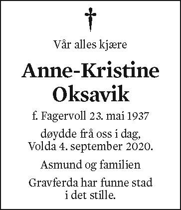 Anne-Kristine Oksavik