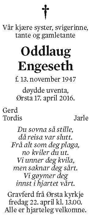 Oddlaug Engeseth