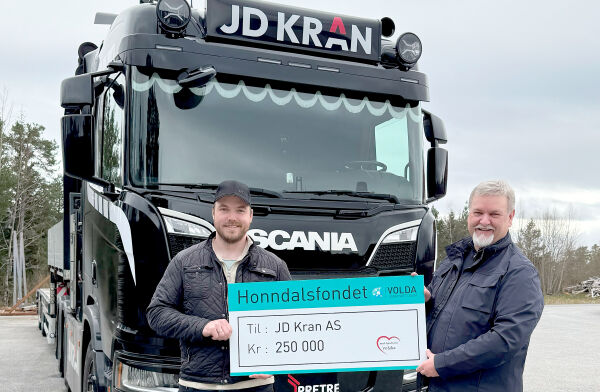 Draghjelp til nystarta Hornindal-bedrift