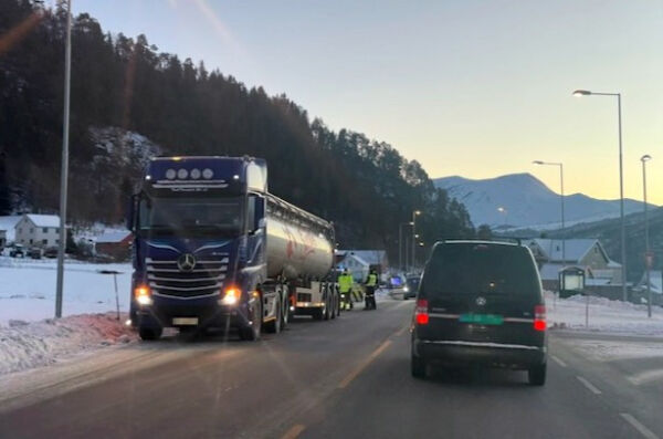 Trafikkulukke på E39