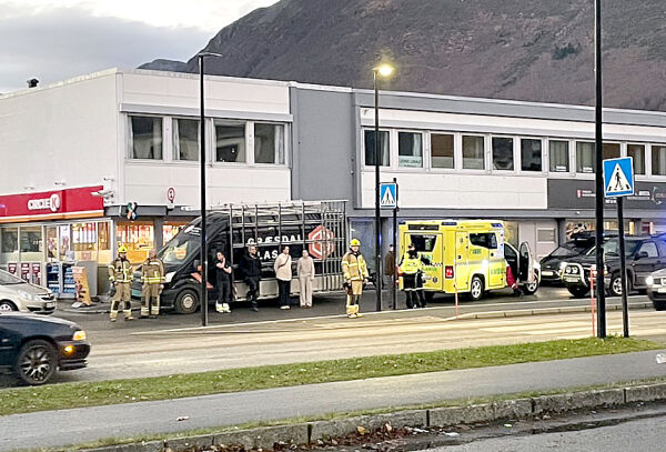 Barn påkøyrt i Ørsta sentrum