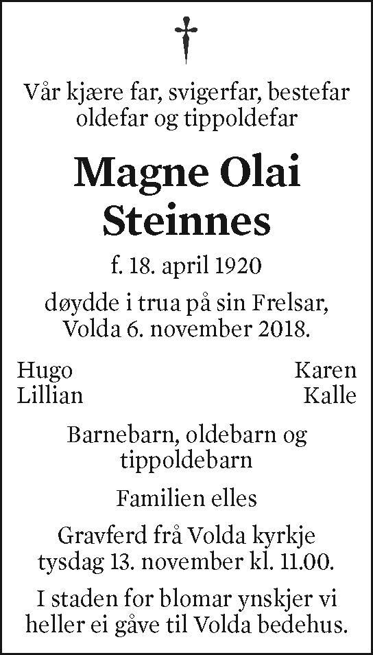 Magne Olai Steinnes