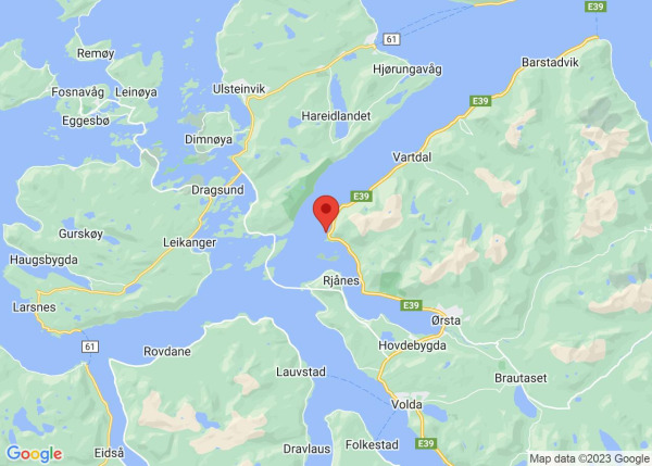 Bilulukke på Vartdalstranda