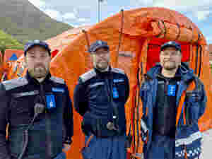Sivilforsvarsøving i Volda