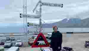 Volda-ordføraren i styremøte på Svalbard