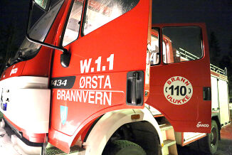 Brannutrykking til Ørstaheimen