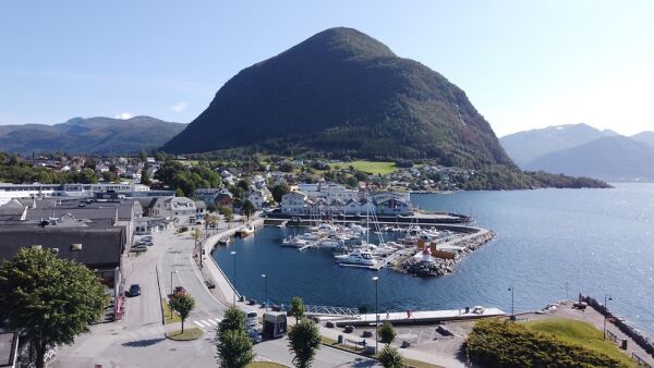 Held ein knapp på «byfjellet» vårt