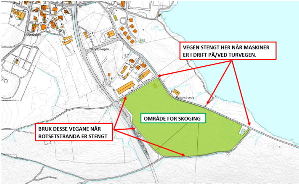 Ber turgåarar vere forsiktige