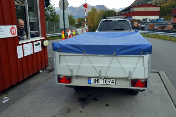 Mange slurvar med å sikre lasten