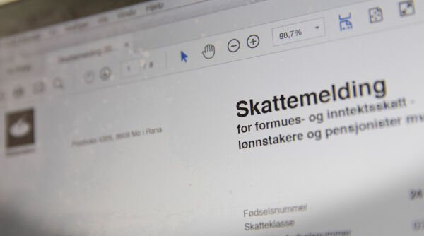 2,9 millionar ligg an til å få igjen på skatten
