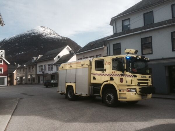 Brannalarm i Volda