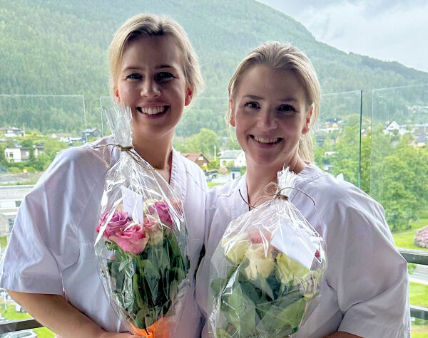 To nye jordmødrer ved Volda Sjukehus