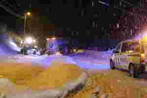 Tankbil stod fast i Vikebygdvegen