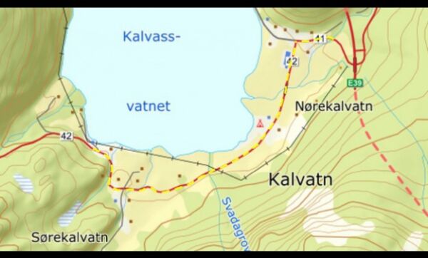 Nedsett fartsgrense på høyring