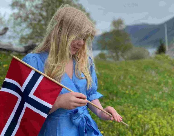 Svanhild (13) skreiv den beste 17. mai-talen