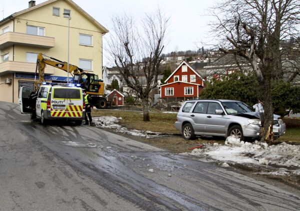 Krasj i Seljebakken