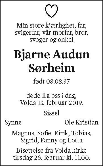 Bjarne Audun Sørheim