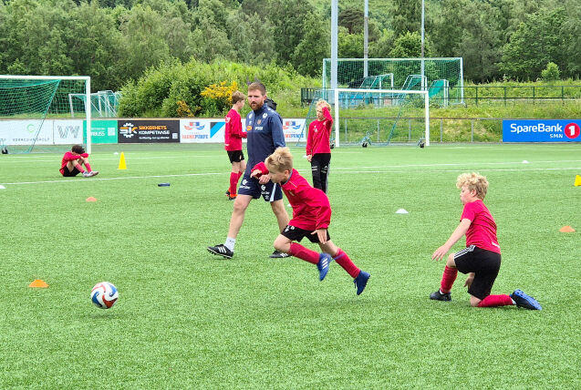 «Sommarproff» på Volda stadion