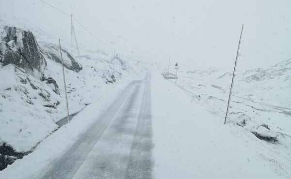 Farevarsel om snø på Vestlandet frå fredag