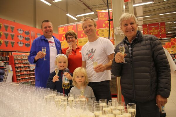 Feiring av pris og relansering av EpleRose