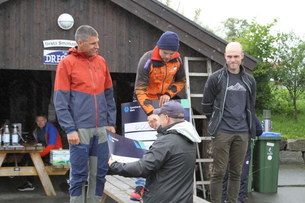 Vått og kaldt Saudehornet rett opp