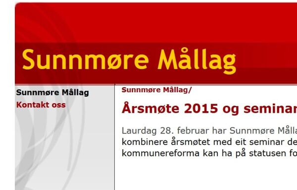 Nynorsken sin lagnad i kommunereforma