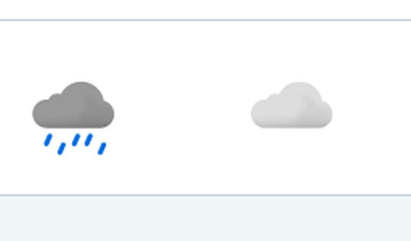 Litt regn, men du kjem til å spare pengar