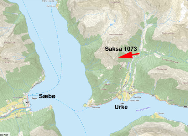 Basehoppar omkom ved Saksa