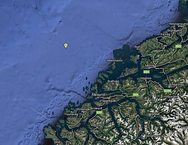 Jordskjelv på Mørekysten