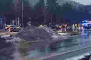 Ein person til sjukehus etter trafikkulukke i Furene