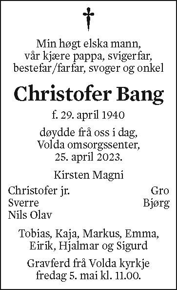 Christofer Bang